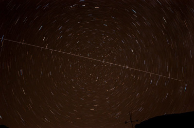 L'ISS suit sa route - Vallée D'Aoste- Italie